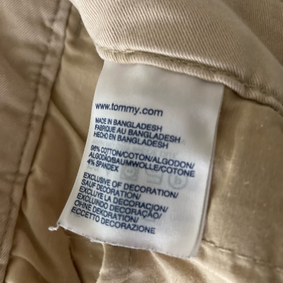 Tommy Hilfiger khaki slacks 0 - Picture 6 of 7